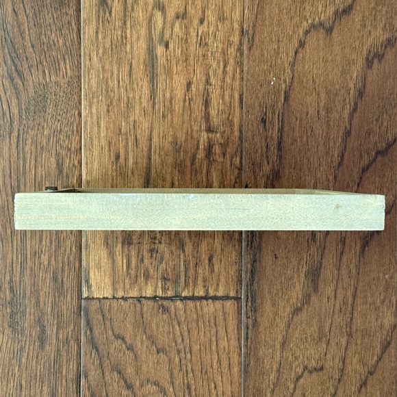 Hobby Lobby "Little Man Cave" Black / White MDF Wood Box 10x10 Wall/Table Decor - Picture 6 of 6